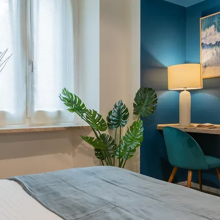 Cheerful Blue Flat By Wonderful Italy Apartment Turin