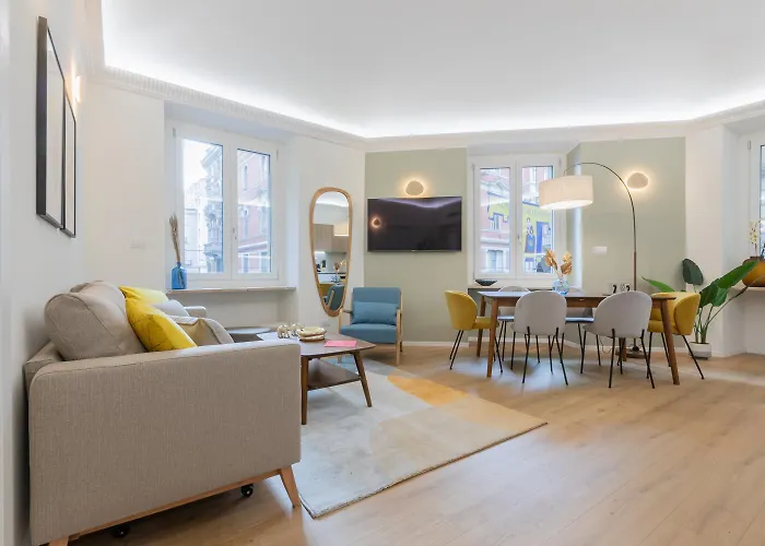 Apartman Cheerful Blue Flat By Wonderful Italy *