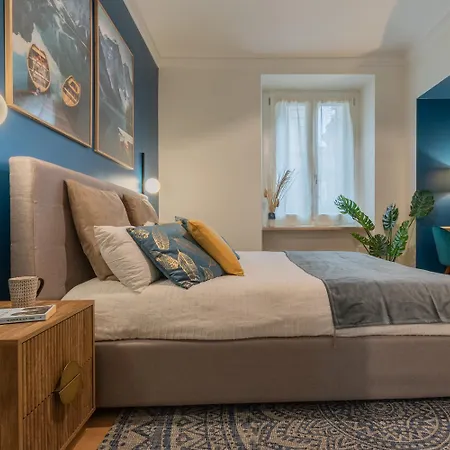 Lägenhet Cheerful Blue Flat By Wonderful Italy *